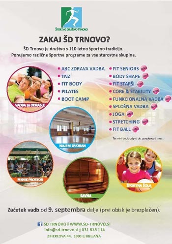 Vpis v vadbeno sezono 2019/2020